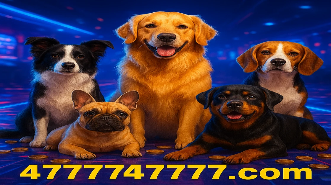 47777 গেমিং প্ল্যাটফর্মে খেলার জন্য The Dog House Megaway শিরোনামের বন্ধুত্বপূর্ণ কুকুর-দলটি উপলব্ধ। পাঁচটি আলাদা কুকুর প্রজাতি বড় রোমাঞ্চের জন্য প্রস্তুত।